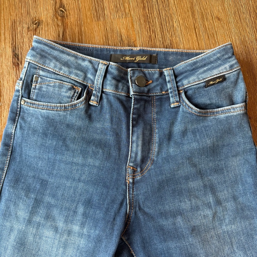 Mavi Gold Women's Blue Skinny Jeans size 23 - Picture 3 of 14